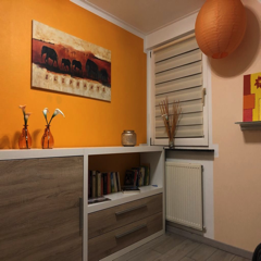 Das dritte Schlafzimmer mit Ausziehcouch