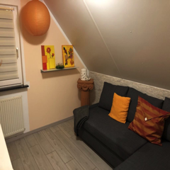 Das dritte Schlafzimmer mit Ausziehcouch